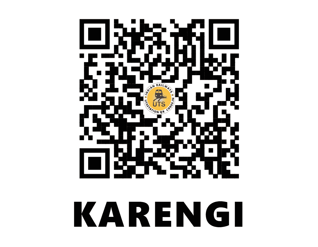 UTS QR Code for KARENGI - KEG (NR - UTTAR PRADESH)